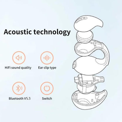 Christmas Hot Sale - Wireless Ear Clip Bone Conduction Headphones