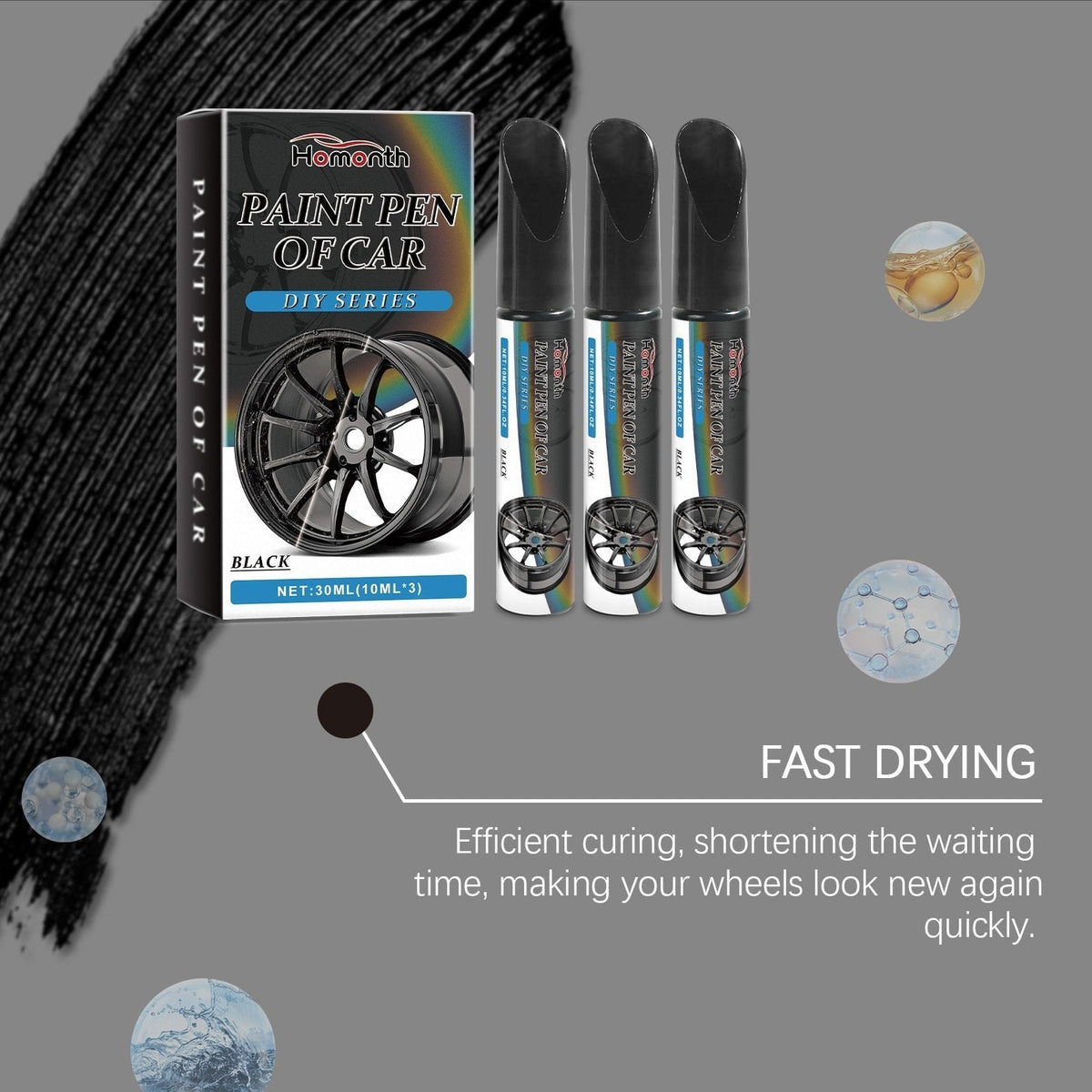 ✨ 50% OFF NOW! 🚗 Magic Car Scratch Repair Pen – Fix Rim Scratches in Minutes – Permanent & No-Drip Formula 🛠️