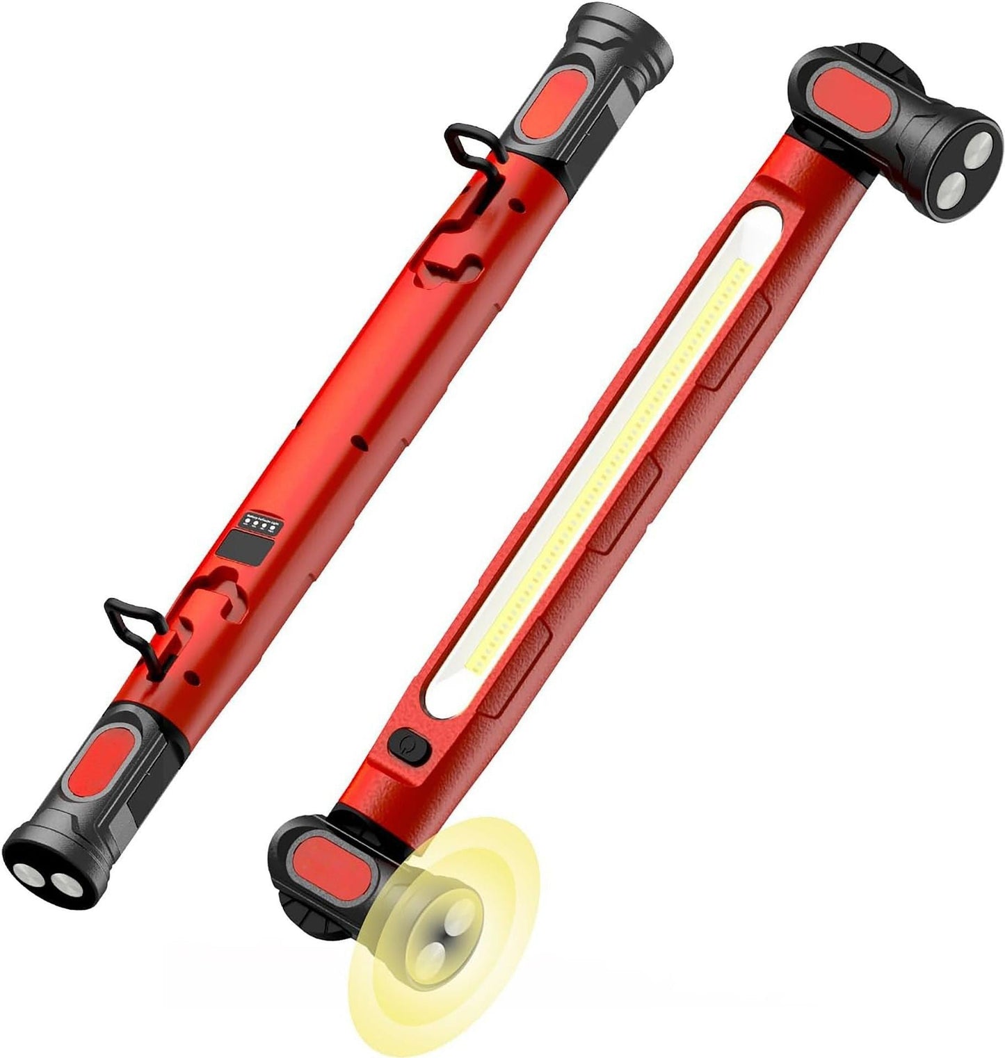 🥳2026 HOT SALE🥳💞50K+ SOLD!💡🔧 50% OFF! 3000LM LED Work Light – Magnetic + hook, 5200mAh battery, 360° rotation. Type‑C fast charge. Bright as day anywhere! 🔋✨