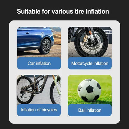 🔥 HOT SALE 49% OFF🔥🚗💨Portable Multifunctional Cordless Inflatable Pump