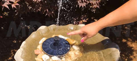 ⏳Time-Limited Special⏰Compact Solar Bird Fountain Pump – Keep Your Garden Alive! 🐦️
