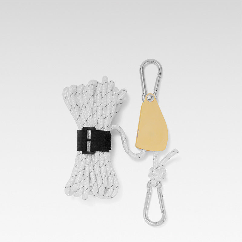 🔥Portable Adjustable Fix Camping Rope🌳