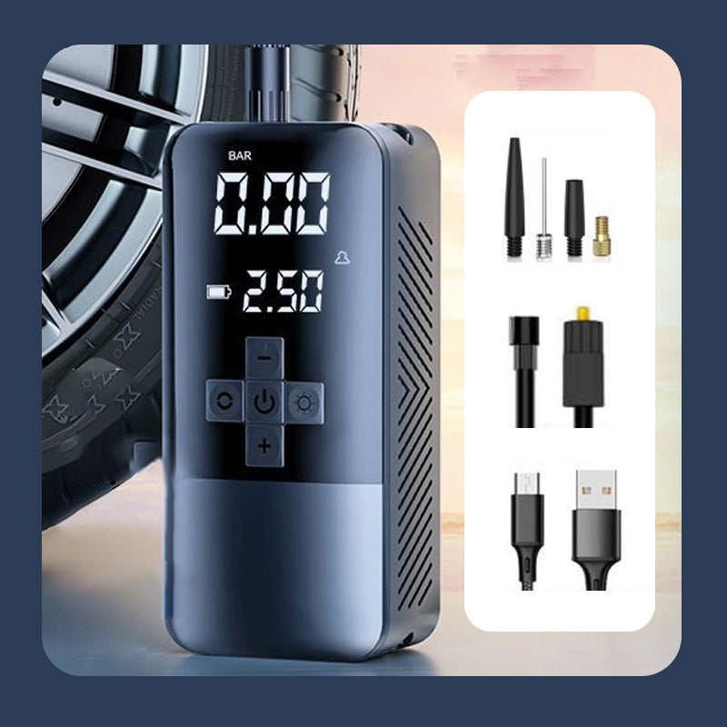🔥 HOT SALE 49% OFF🔥🚗💨Portable Multifunctional Cordless Inflatable Pump