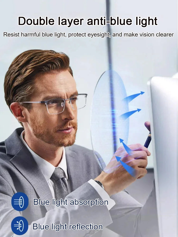 Ultra Light Anti Blue Presbyopic Glasses£¨50% OFF£©