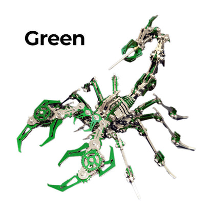 🛠️ 50% OFF NOW! 🦂 3D Scorpion Metal Puzzle – Mechanical Assembly Model, Challenging & Decorative 🧩⚙️
