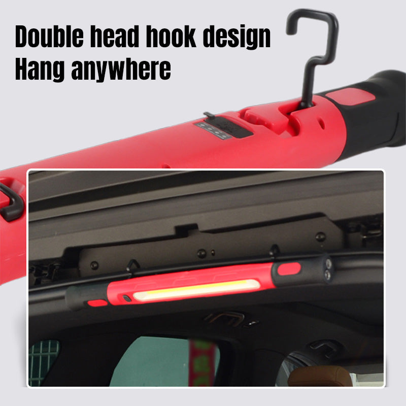 🥳2026 HOT SALE🥳💞50K+ SOLD!💡🔧 50% OFF! 3000LM LED Work Light – Magnetic + hook, 5200mAh battery, 360° rotation. Type‑C fast charge. Bright as day anywhere! 🔋✨
