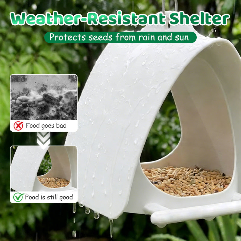 🐦✨ Modern Hanging Bird Feeder 2026 UPGRADE | For Outdoor Gardens | Elegant Design, Superior Quality 💎