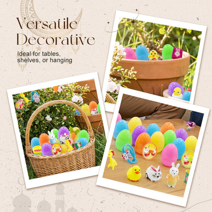 24 Pcs Pre-Filled Easter Eggs