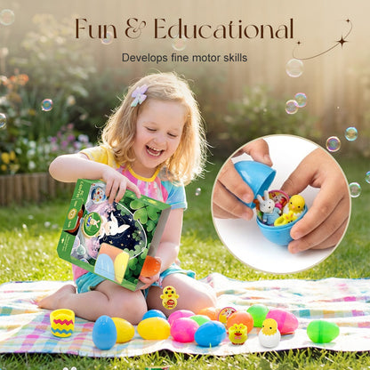 24 Pcs Pre-Filled Easter Eggs