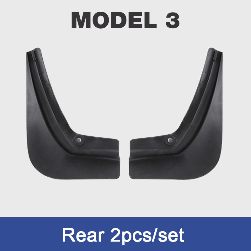 Invisible Mud Fenders For Model 3 Model Y