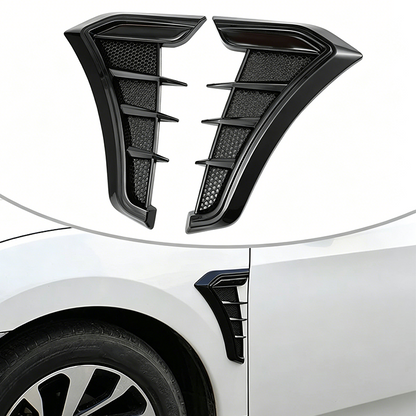 🏎️ 50% OFF NOW!🔥 Car Side Fender Vents Stickers – Sporty Design & Scratch Cover – Universal TPU Decorative Trim ✨