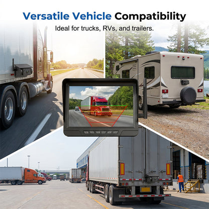 Wireless Solar-Powered Backup Camera System