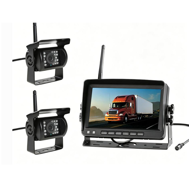 Wireless Solar-Powered Backup Camera System