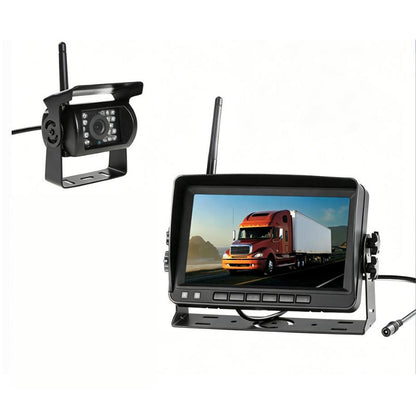 Wireless Solar-Powered Backup Camera System